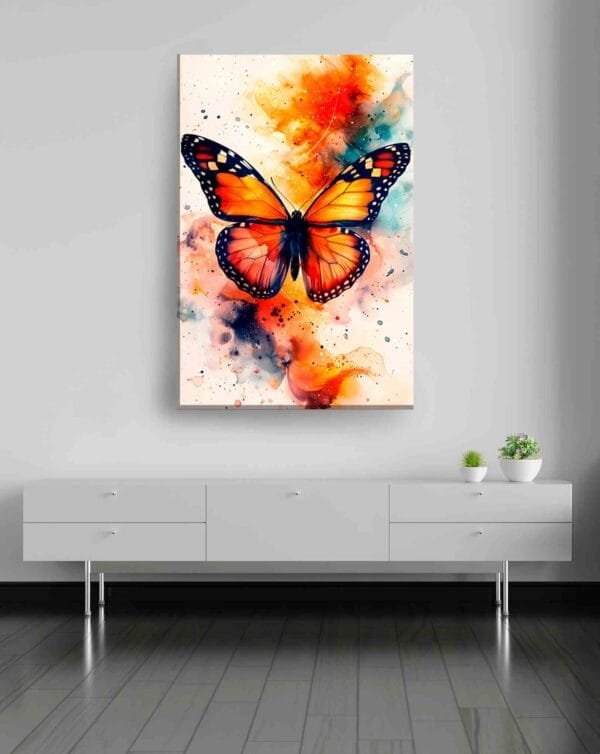 Mariposa acuarela 2