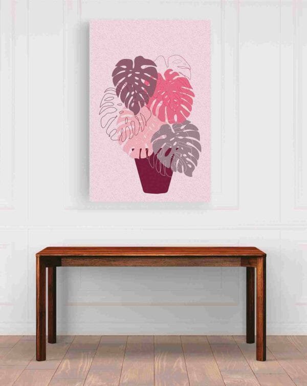Monstera rosas