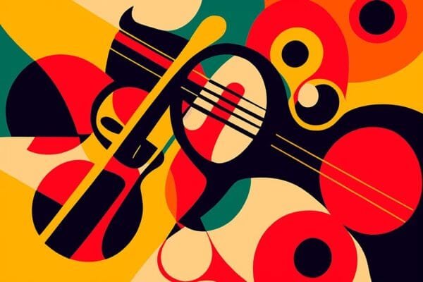 Guitarra abstracta - Image 2
