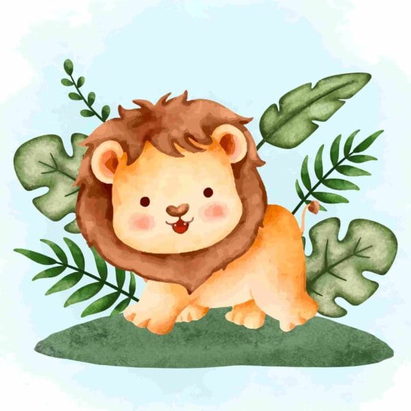 León bebé corriendo - Image 2