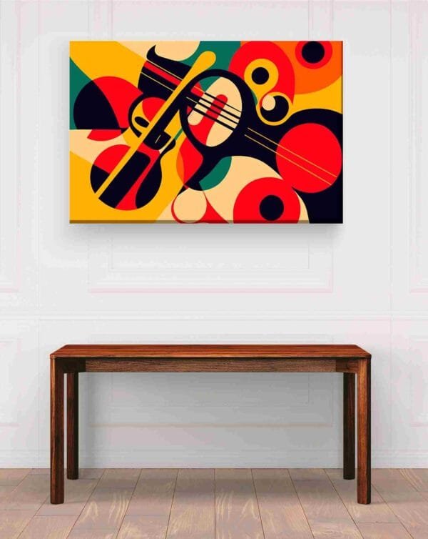 Guitarra abstracta