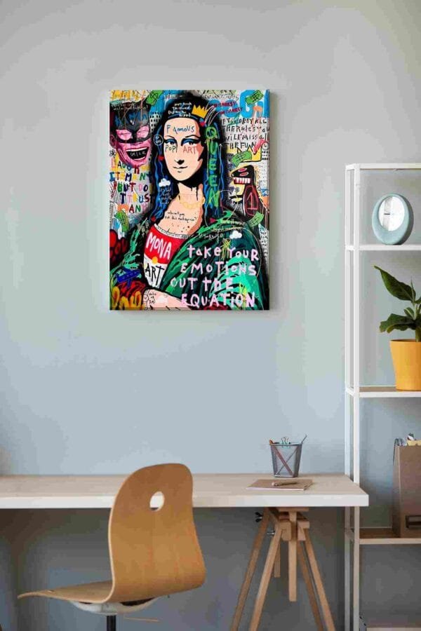 Mona Lisa grafiti
