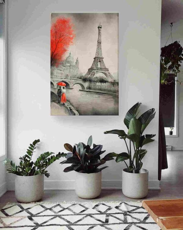 París negro rojo