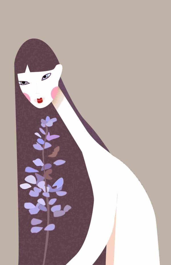 Mujer cabello largo - Image 2