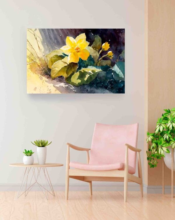 Orquídea amarilla