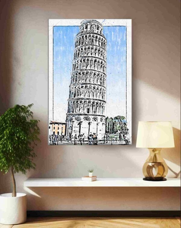 Torre Pisa Sketch