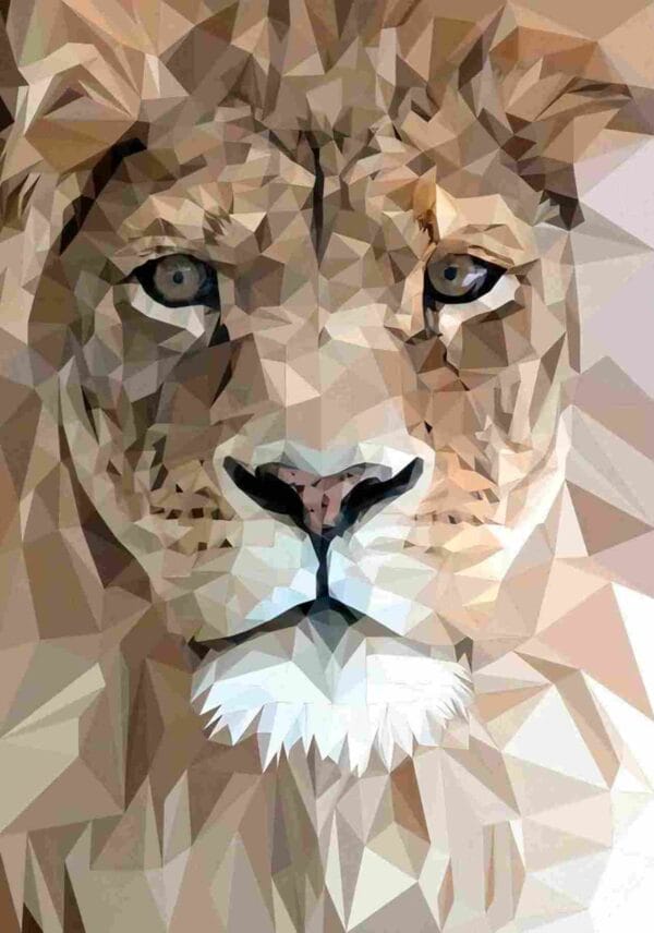 León modular triángulos - Image 2