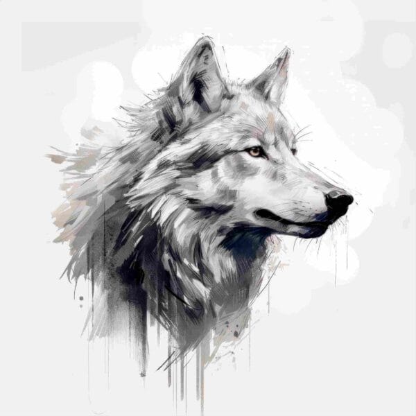 Lobo tinta perfil - Image 2