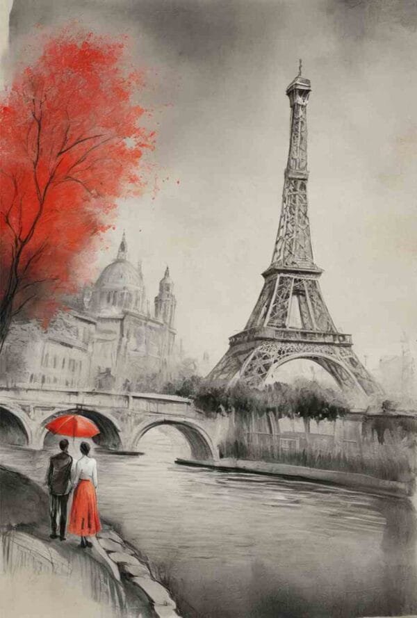 París negro rojo - Image 2