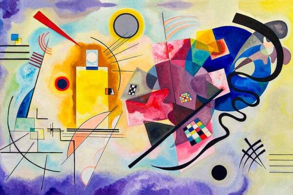 Rojo, amarillo azul Kandinsky - Image 2