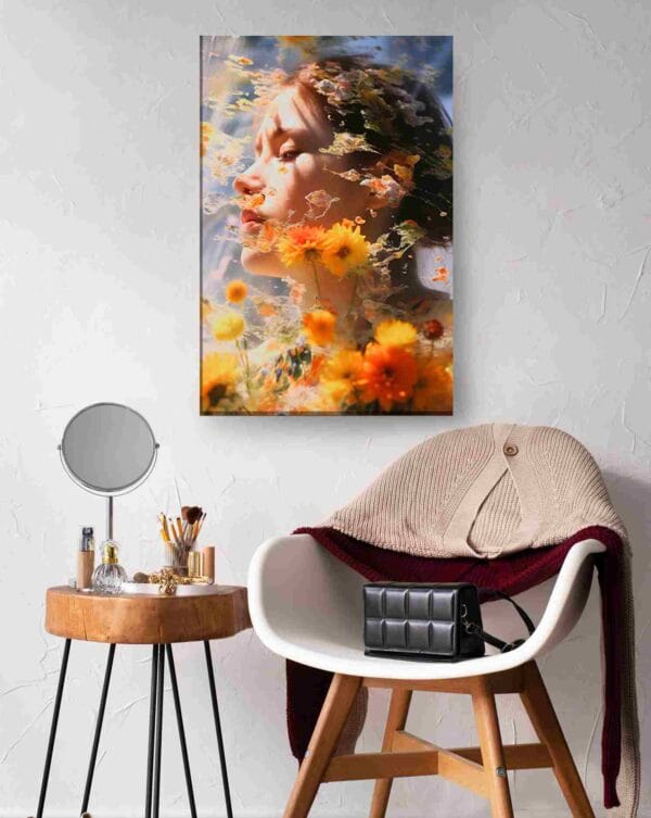Rostro bajo agua