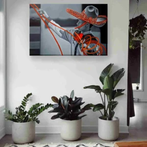 Niño charro blanco y negro