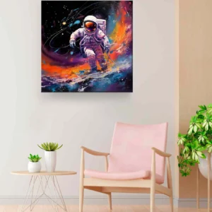 Astronauta corriendo