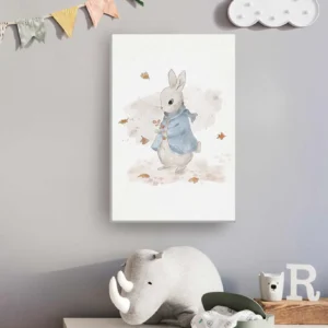 Bebé conejo acuarela