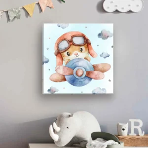 Conejito avión nubes