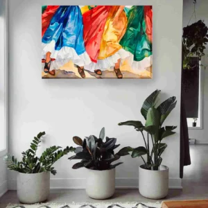 Faldas tradicionales