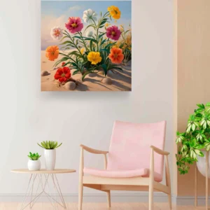 Flores colores desierto