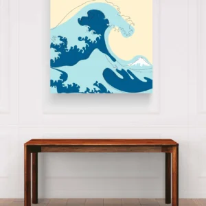 Gran ola minimalista