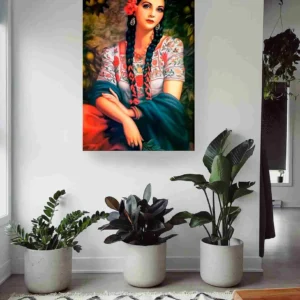 La joven de los limones