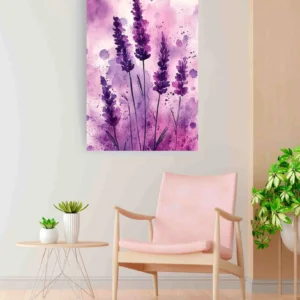 Lavandas tipo acuarela