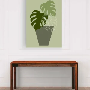 Monstera tonos verdes