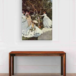 Mujeres en el jardín