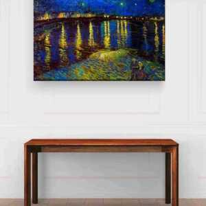 Noche estrellada sobre el Ródano