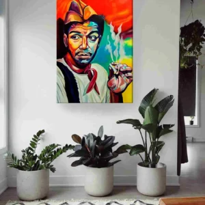 Pintura Cantinflas colores