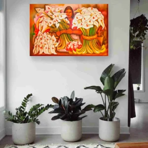 Vendedora de alcatraces