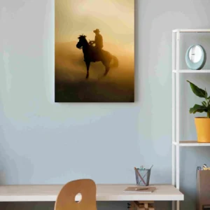 Caballo vaquero desierto