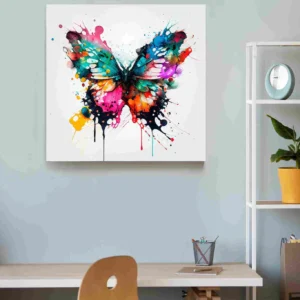 Mariposas manchas acuarela