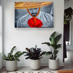 Charro sombrero moño color