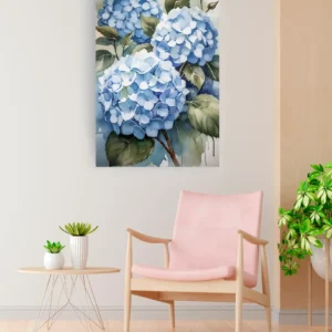 Hortensias azules
