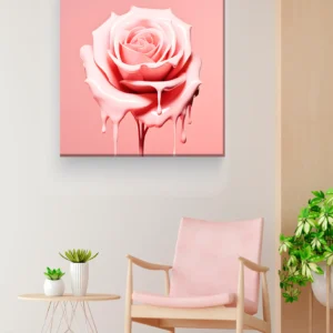 Rosa de pintura